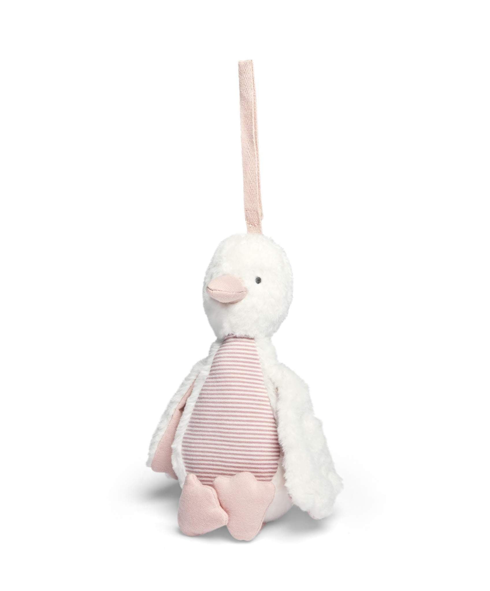 Mamas & Papas Welcome to the World Chime Duck Travel Toy - Pink | Prenatal, Babies, Nusring, Cybex, Avent Plush & Soft Toy