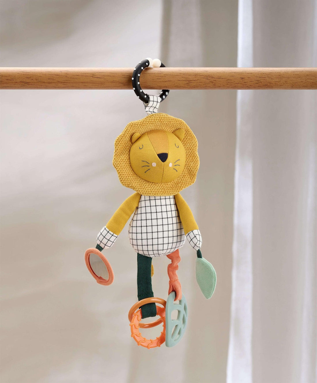 Mamas & Papas Wildly Adventures Educational Toy - Jangly Lion | Prenatal, Babies, Nusring, Cybex, Avent Sensory Toy