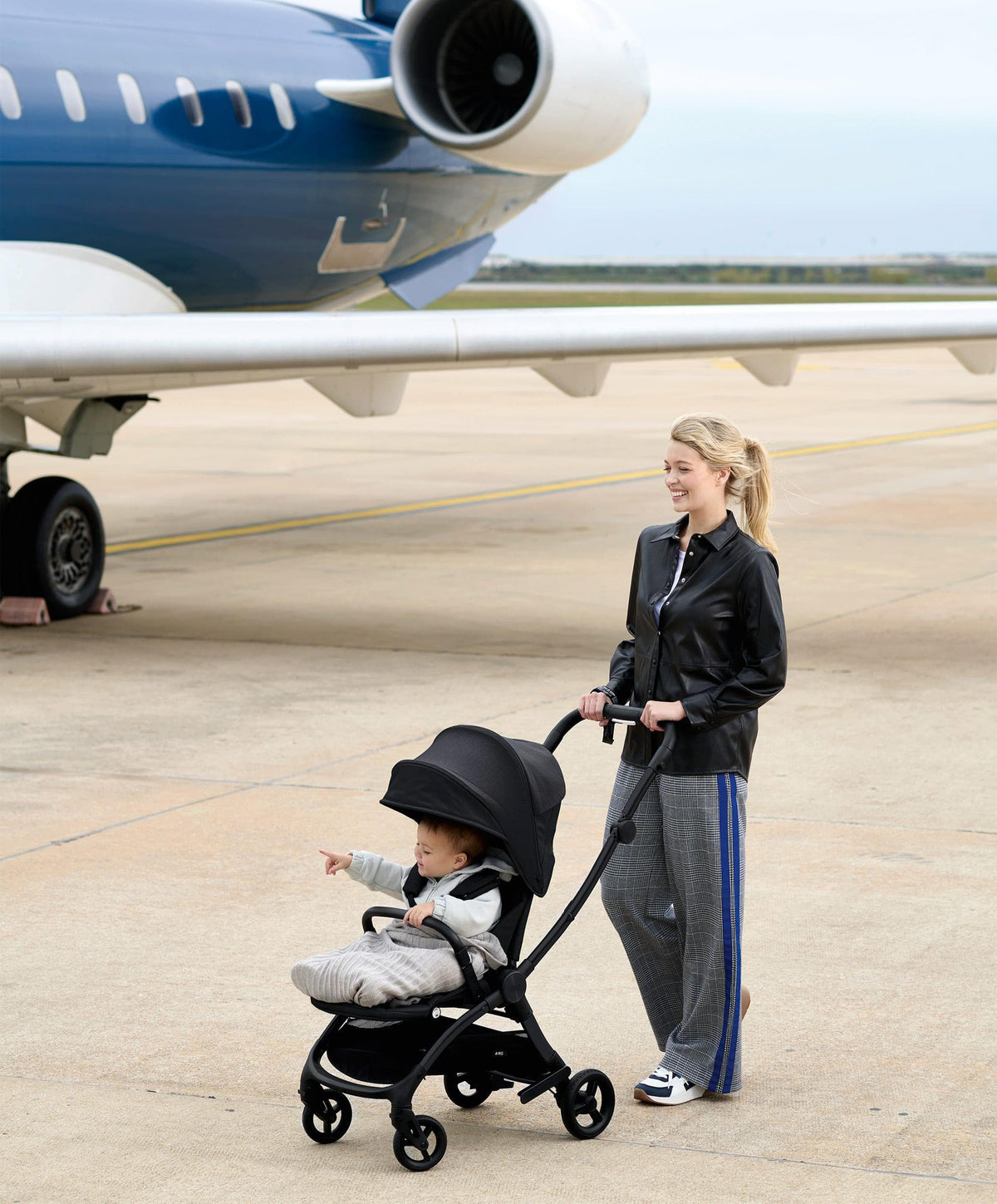 Mamas & Papas Airo Pushchair - Black | Prenatal, Babies, Nusring, Cybex, Avent Stroller