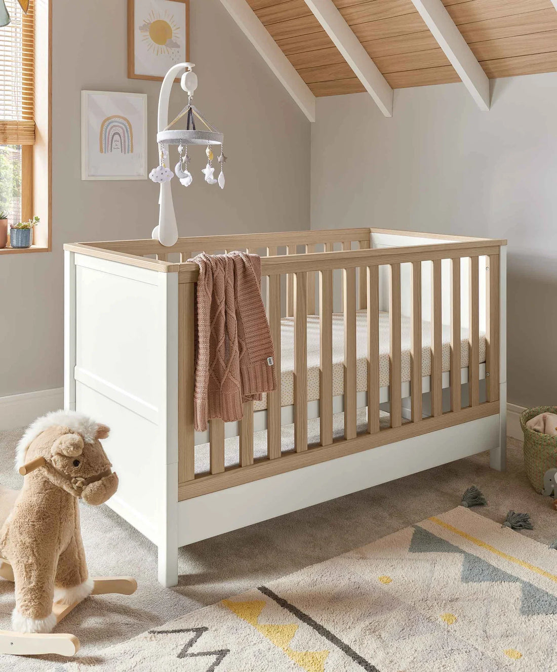 Mamas & Papas Harwell Cotbed - White | Prenatal, Babies, Nusring, Cybex, Avent Cotbed