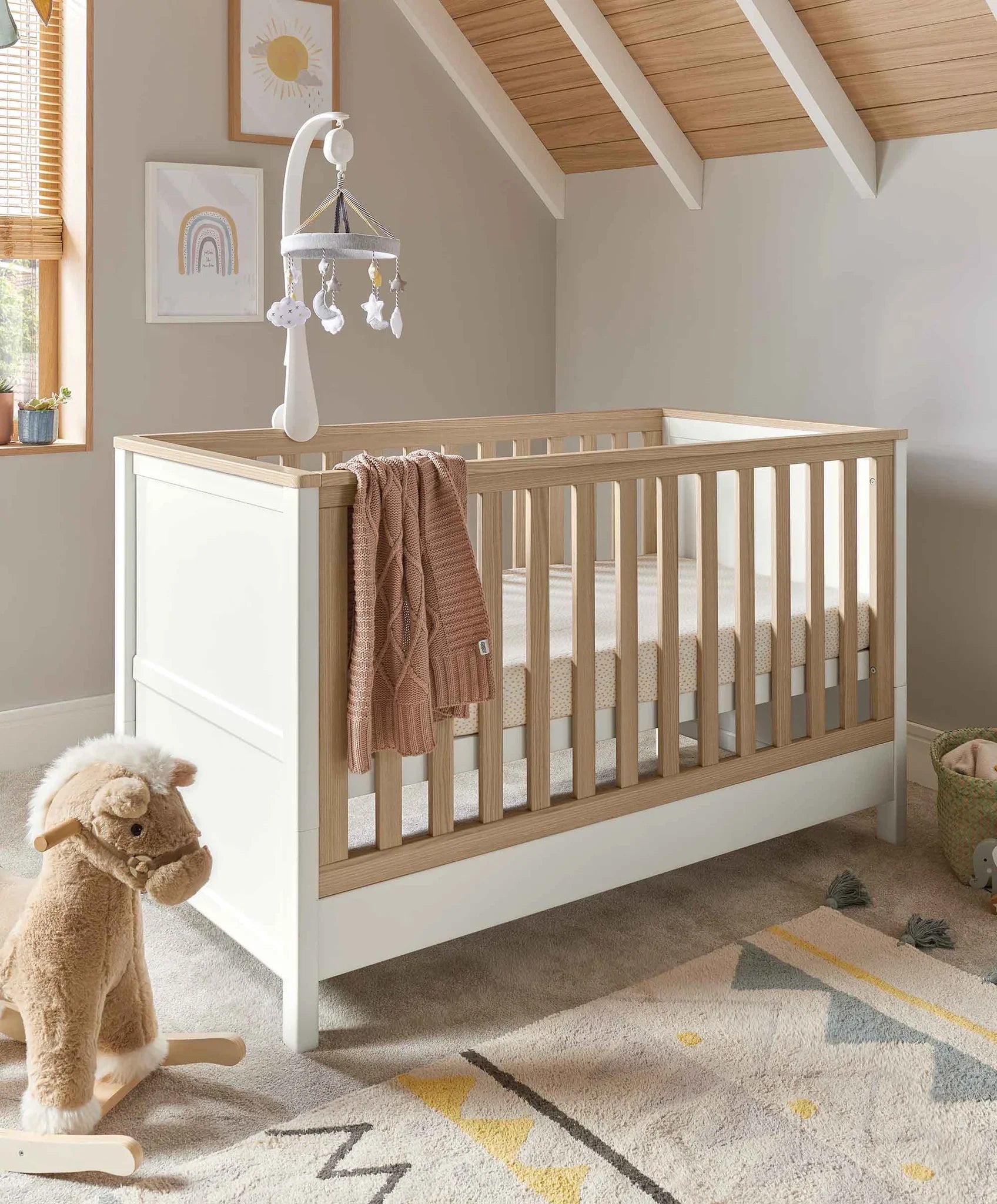 Mamas & Papas Harwell Cotbed - White | Prenatal, Babies, Nusring, Cybex, Avent Cotbed
