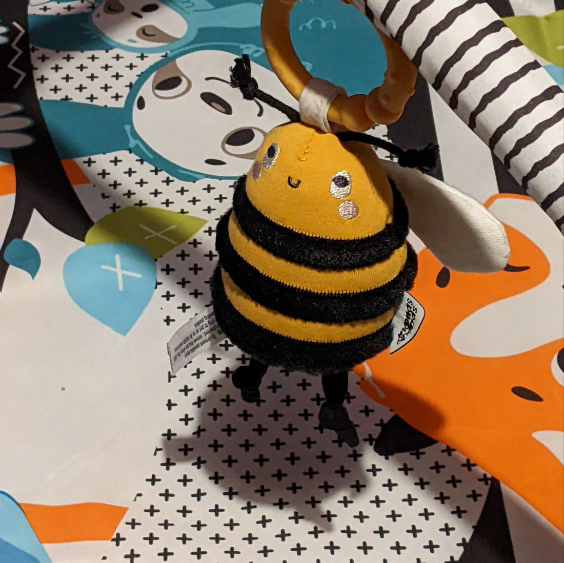 Mamas & Papas Bee Activity Soft Toy - Grateful Garden Multi | Prenatal, Babies, Nusring, Cybex, Avent Plush & Soft Toy