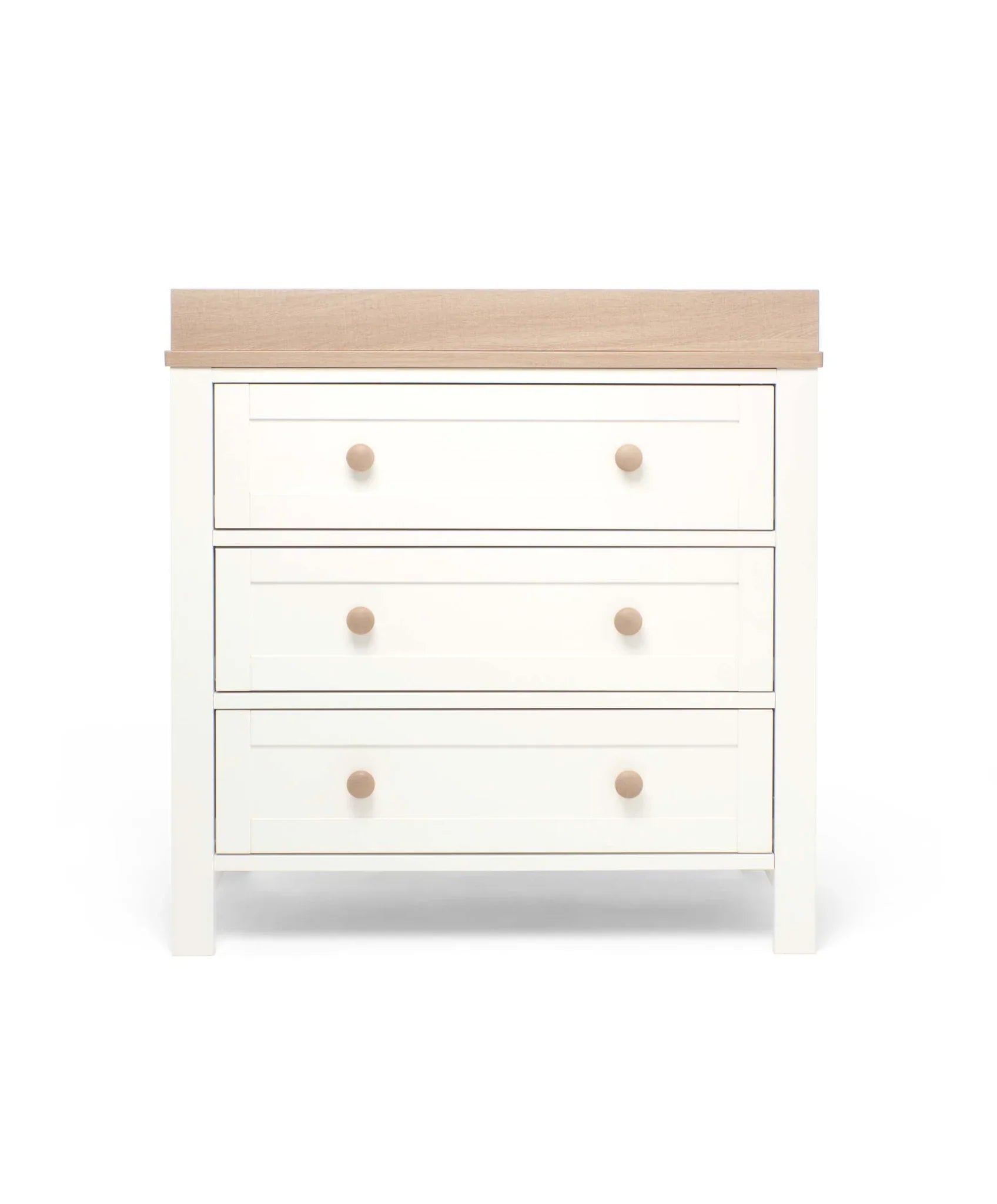 Mamas & Papas Wedmore Nursery Dresser Changer - White/Natural | Prenatal, Babies, Nusring, Cybex, Avent Dresser