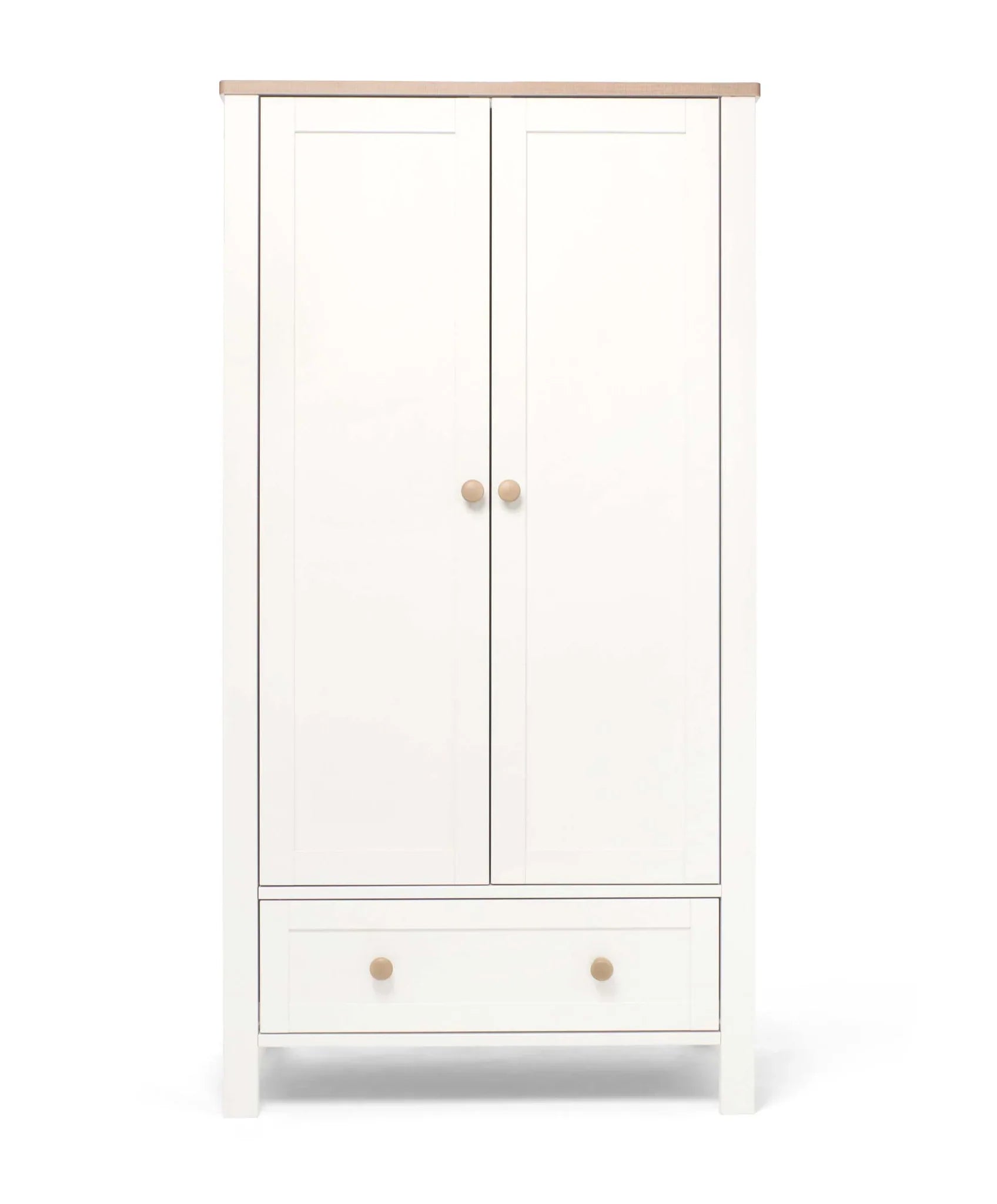 Mamas & Papas Wedmore Nursery Wardrobe - White/Natural | Prenatal, Babies, Nusring, Cybex, Avent Wardrobe