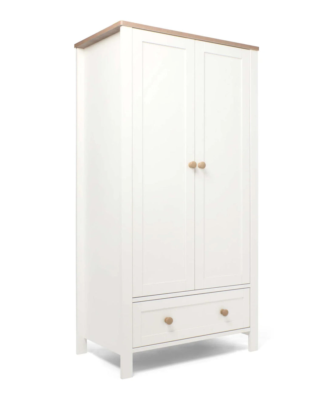 Mamas & Papas Wedmore Nursery Wardrobe - White/Natural | Prenatal, Babies, Nusring, Cybex, Avent Wardrobe