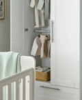 Mamas & Papas Hampden Wardrobe - White | Prenatal, Babies, Nusring, Cybex, Avent Wardrobe