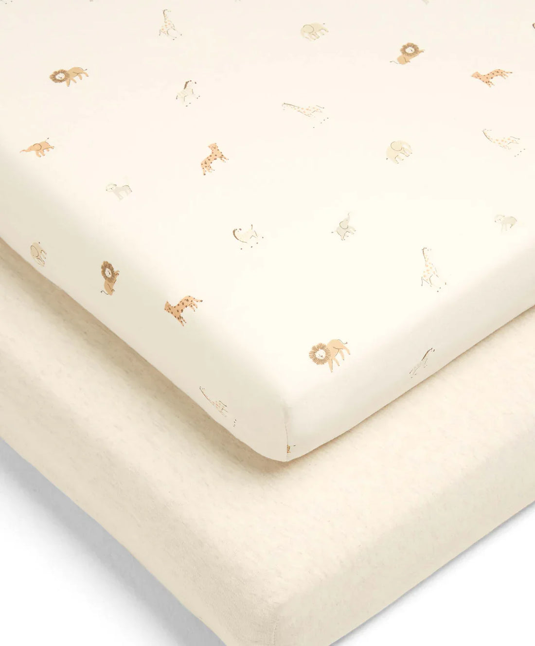 Mamas & Papas Cotbed Fitted SheetsPack of 2 - Born To Be Wild Fitted Sheet USA, Lebanon Babies
