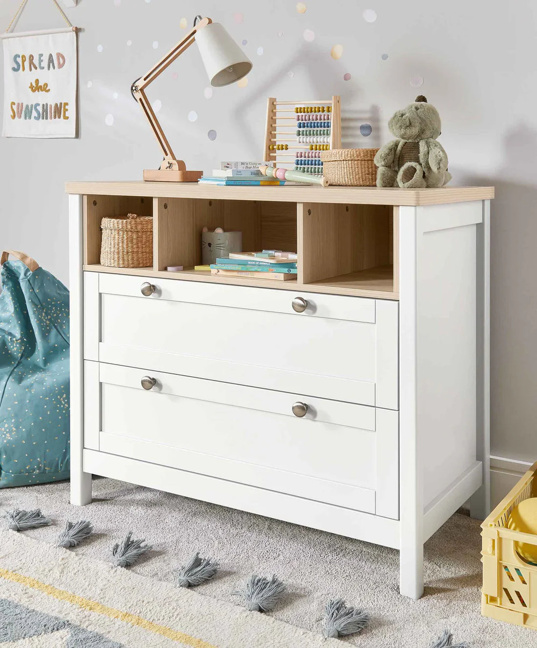 Mamas & Papas Harwell Dresser Changer - White | Prenatal, Babies, Nusring, Cybex, Avent Dresser