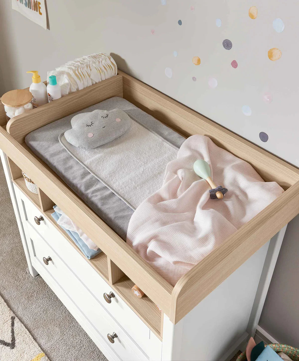 Mamas & Papas Harwell Dresser Changer - White | Prenatal, Babies, Nusring, Cybex, Avent Dresser