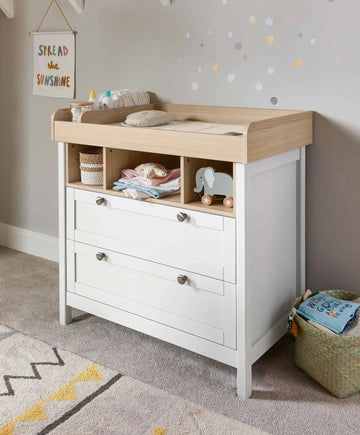 Mamas & Papas Harwell Dresser Changer - White | Prenatal, Babies, Nusring, Cybex, Avent Dresser