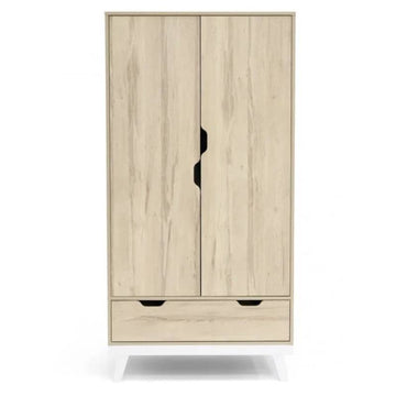 Mamas & Papas Lawson Wardrobe Natural Oak - White | Prenatal, Babies, Nusring, Cybex, Avent Nursery Wardrobes