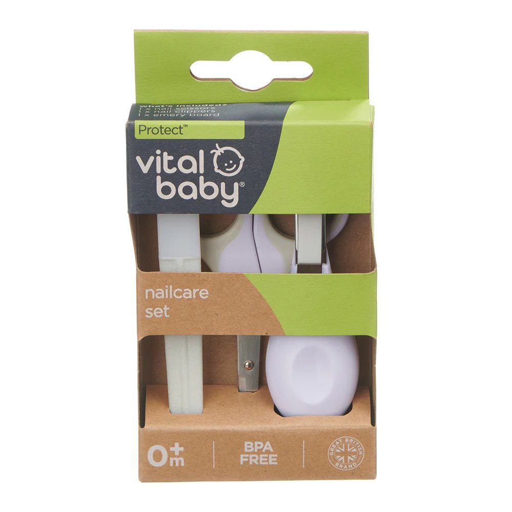 Vital Baby Protect Nailcare Set | Prenatal, Babies, Nusring, Cybex, Avent Grooming Kit