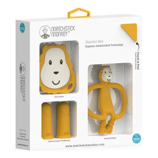 Matchstick Monkey Starter Lion Set | Prenatal, Babies, Nusring, Cybex, Avent Teether