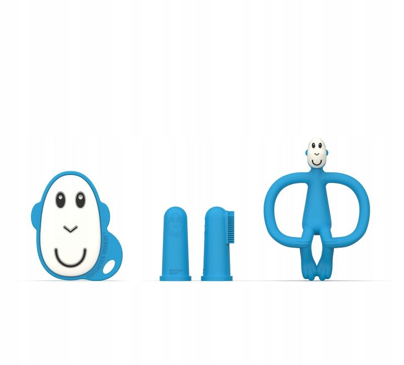 Matchstick Monkey Teether Starter Set - Blue | Prenatal, Babies, Nusring, Cybex, Avent Teether