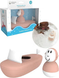 Matchstick Monkey Bathtime Boat Set - Boat With Monkey Bath Toy - Pink | Prenatal, Babies, Nusring, Cybex, Avent Bath Toy