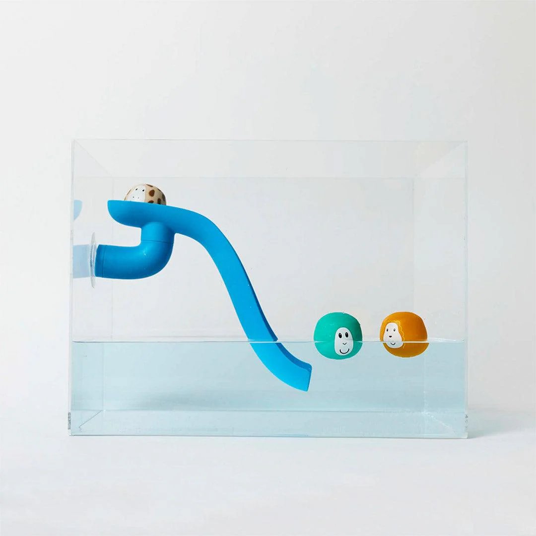 Matchstick Monkey Bathtime Slide Set - Blue | Prenatal, Babies, Nusring, Cybex, Avent Bath Toy