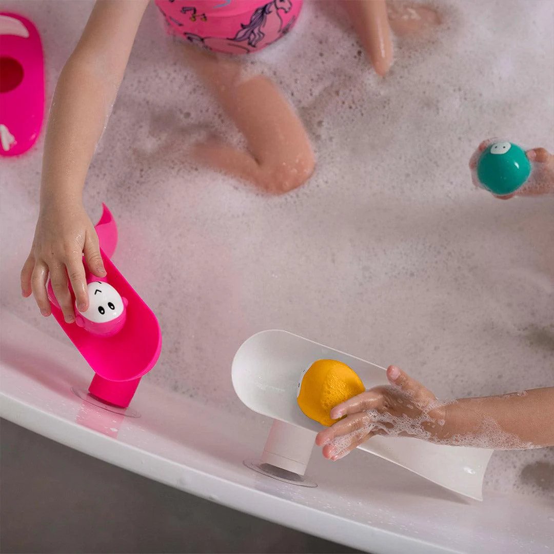 Matchstick Monkey Bathtime Slide Set - White | Prenatal, Babies, Nusring, Cybex, Avent Bath Toy