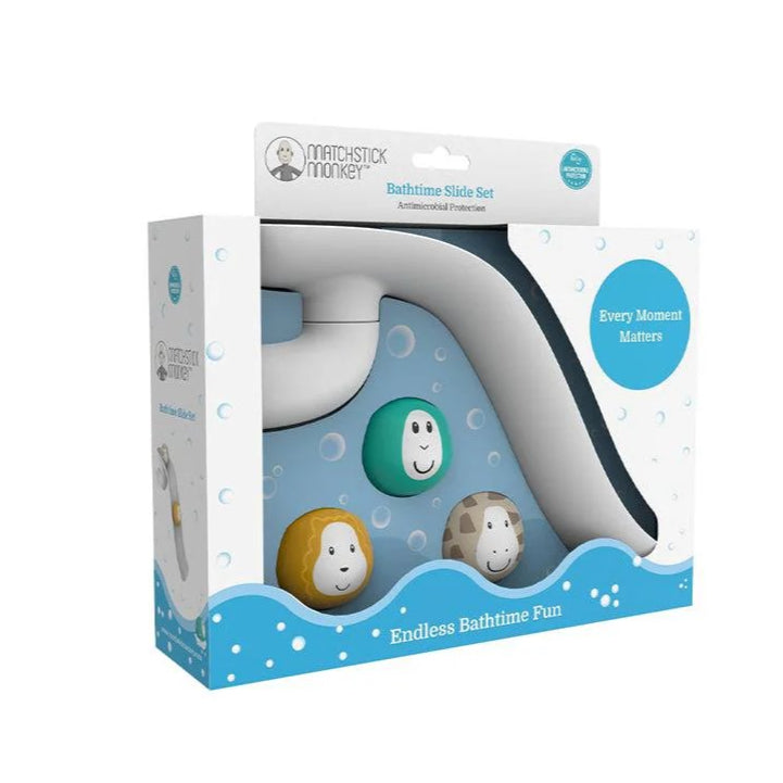 Matchstick Monkey Bathtime Slide Set - White | Prenatal, Babies, Nusring, Cybex, Avent Bath Toy