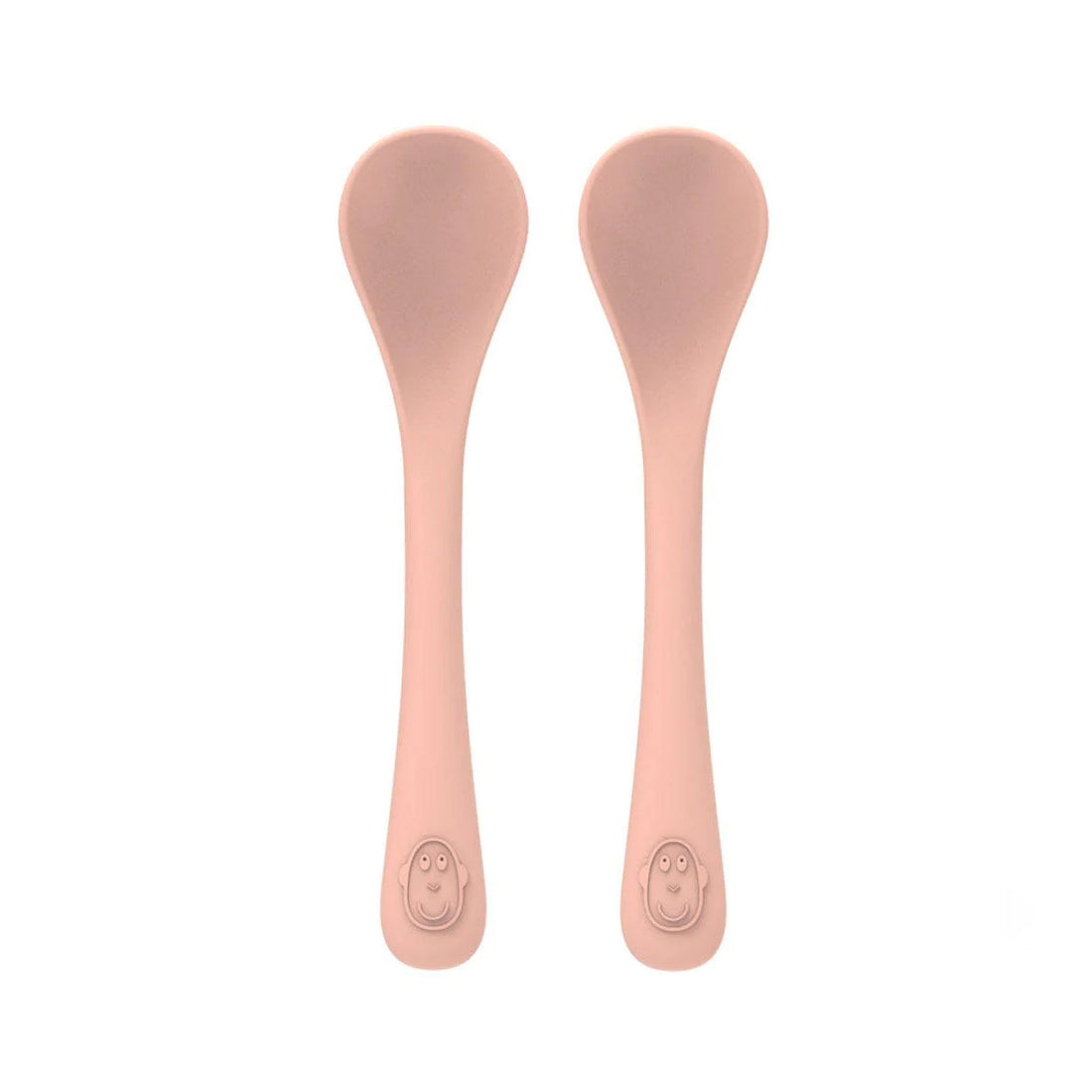 Matchstick Monkey Teething Spoon Pack of 2 Dusky - Pink | Prenatal, Babies, Nusring, Cybex, Avent Utensil