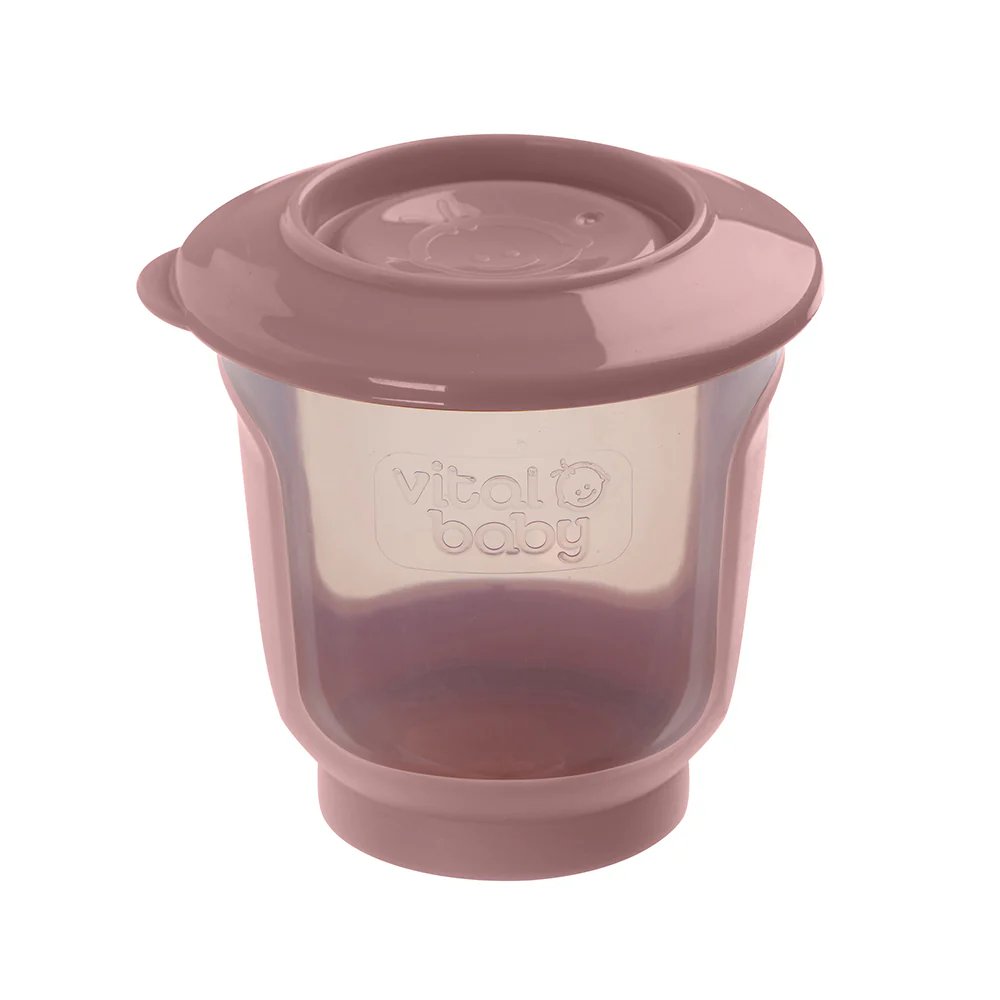 Vital Baby Nourish Store & Wean™ Pots 120ml Pack of 4 - Natural | Prenatal, Babies, Nusring, Cybex, Avent Food Pot