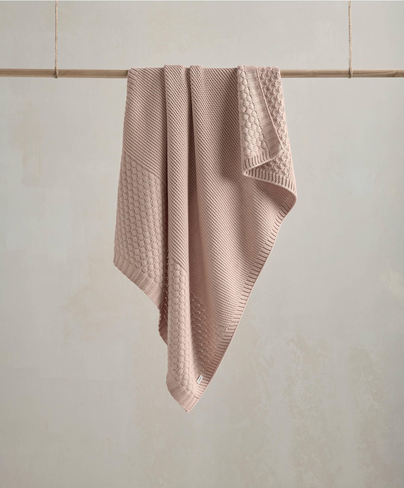 Mamas & Papas Welcome To The World Seedling Knitted Blanket - Pink | Prenatal, Babies, Nusring, Cybex, Avent Blanket