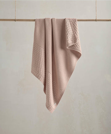 Mamas & Papas Welcome To The World Seedling Knitted Blanket - Pink | Prenatal, Babies, Nusring, Cybex, Avent Blanket