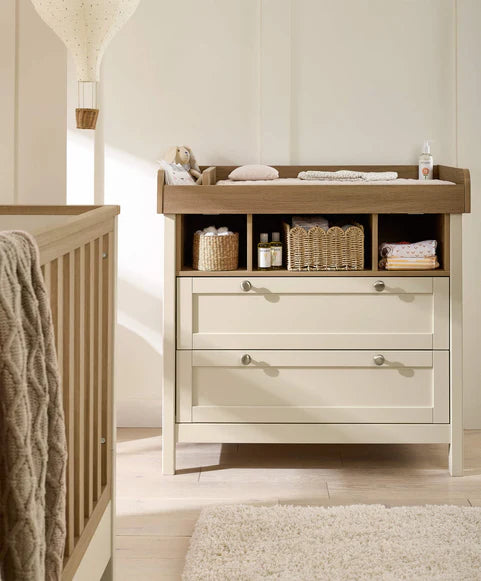 Mamas & Papas Harwell Dresser Changer - Cashmere | Prenatal, Babies, Nusring, Cybex, Avent Dresser