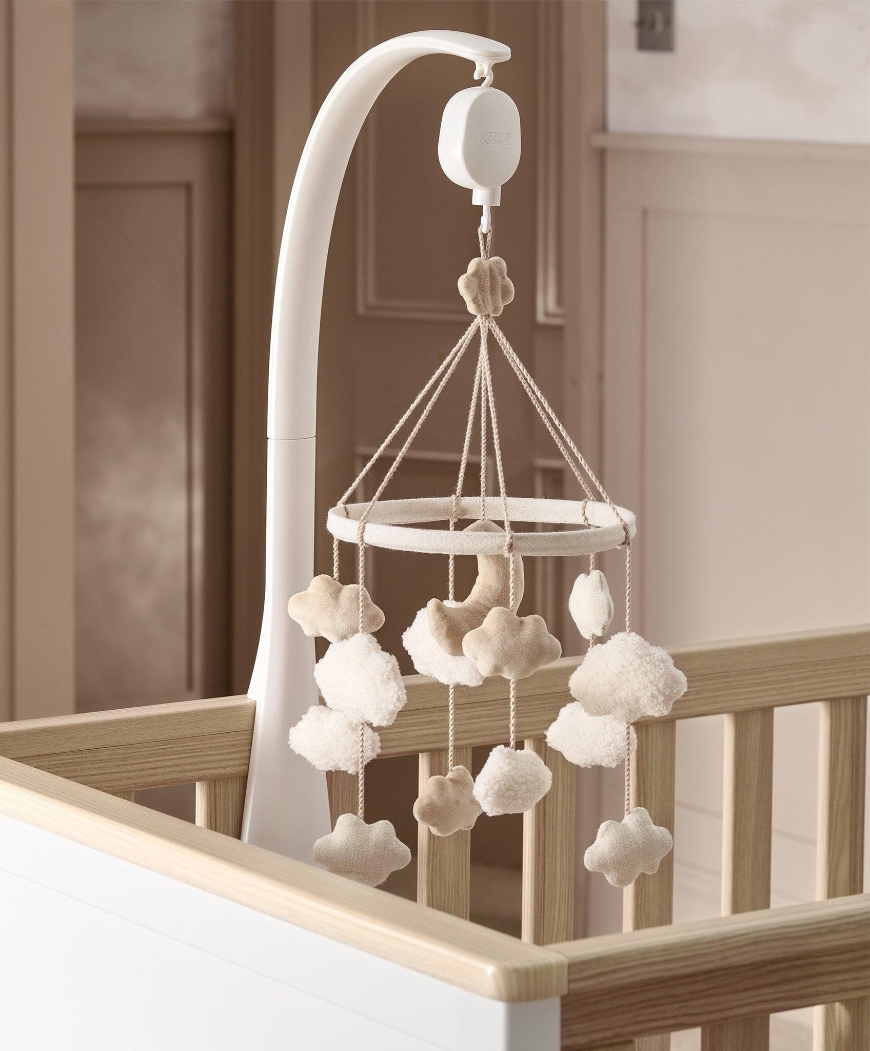 Mamas & Papas Cloud Musical Mobile Welcome to the World Duckling | Prenatal, Babies, Nusring, Cybex, Avent Crib Mobile