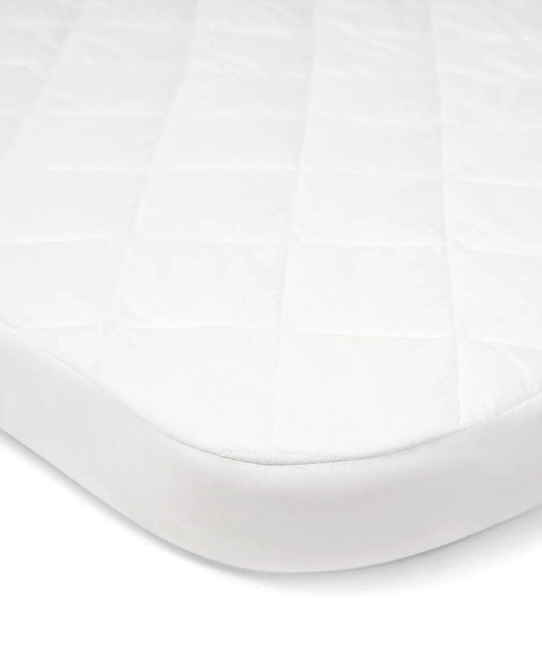 Mamas & Papas Lua Bedside Crib Mattress Protector - White Mattress Protector USA, Lebanon Babies