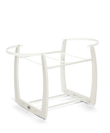 Mamas & Papas Rocking Moses Basket Stand - White Moses Stand
