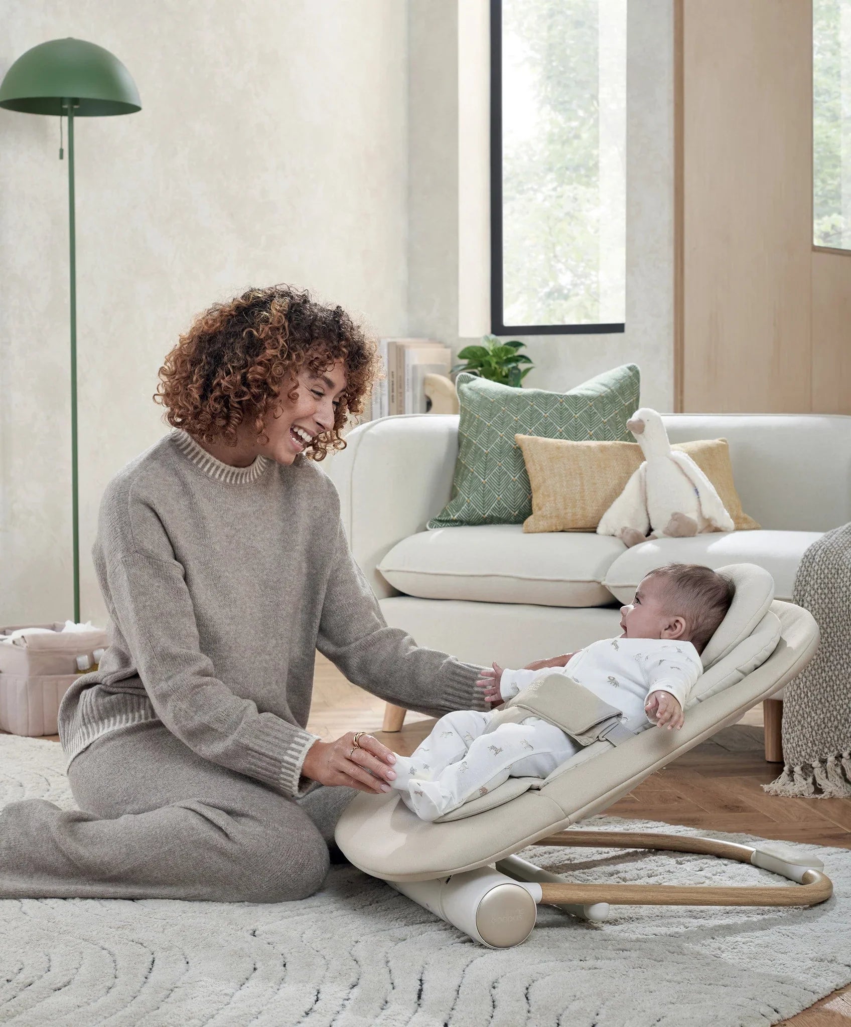 Mamas & Papas Eno Bouncer - Cashmere Bouncer