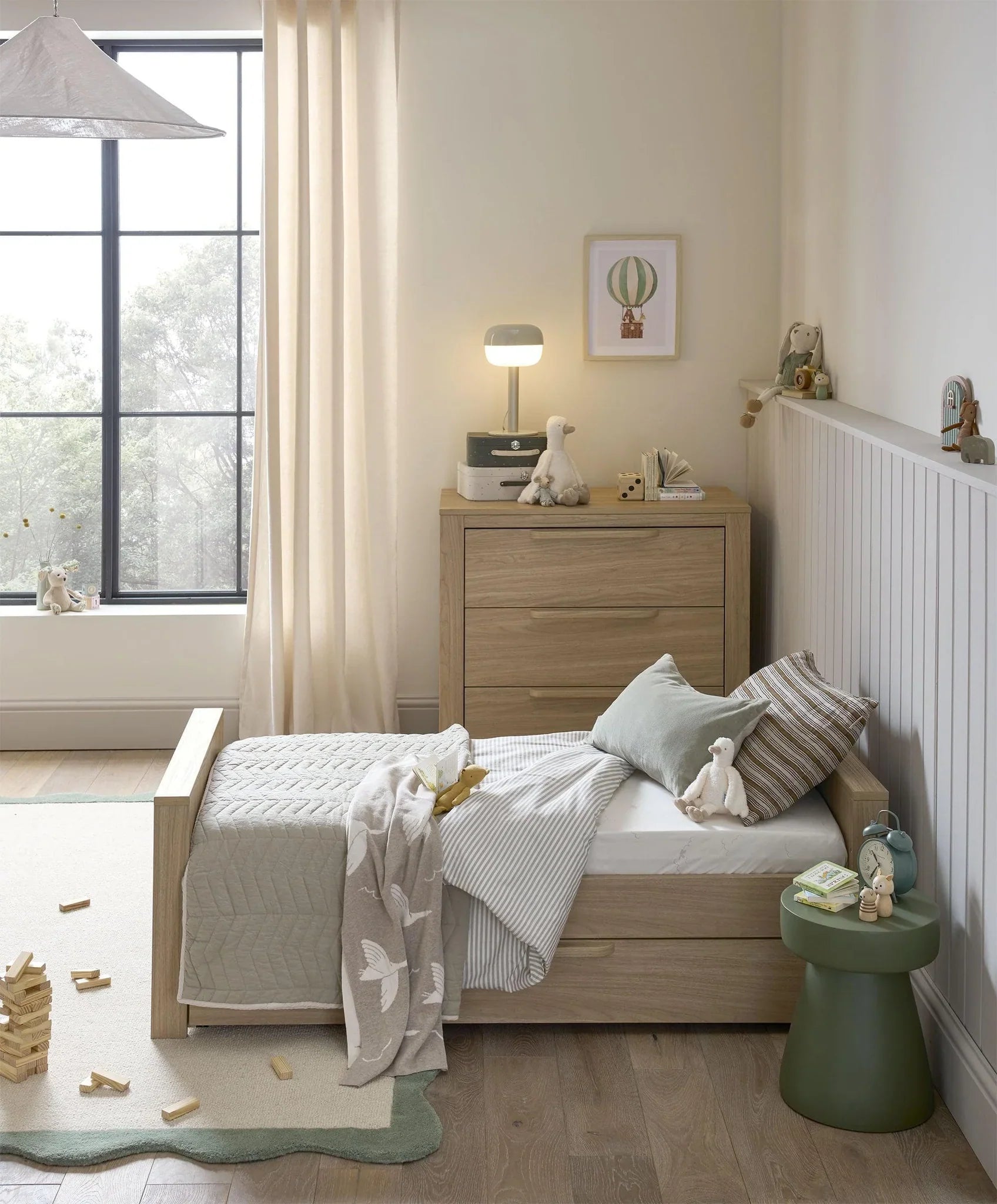 Mamas & Papas Franklin Cotbed - Oak | Prenatal, Babies, Nusring, Cybex, Avent Cot