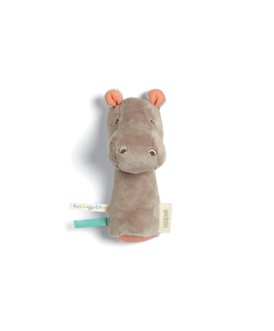 Mamas & Papas Mini Rattle - Henry Hippo Rattle