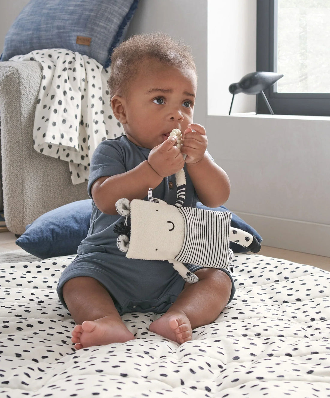 Mamas & Papas Mamas & Papas x Another Fox Zebra Activity Toy Soft Toy