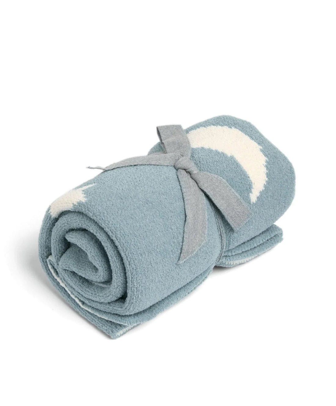Chenille Blanket - Blue Moon/Star