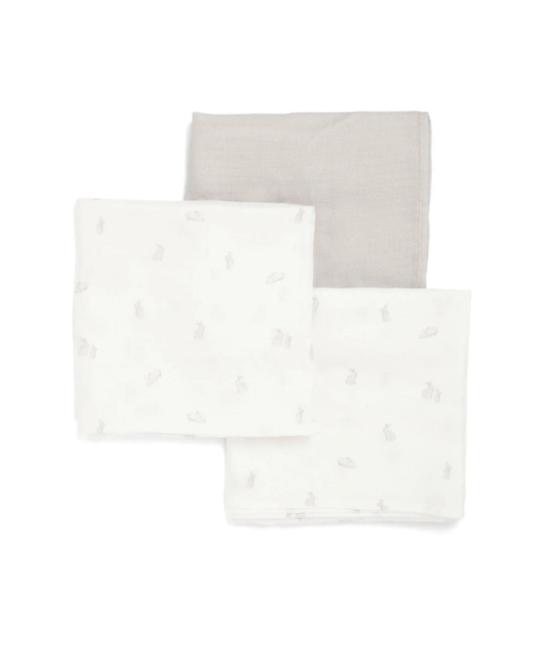 Large Muslin Squares (Pack of 3) - Bunny