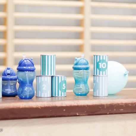 Nuby No-Spill Bottle With Straw 12+ Months Cups
