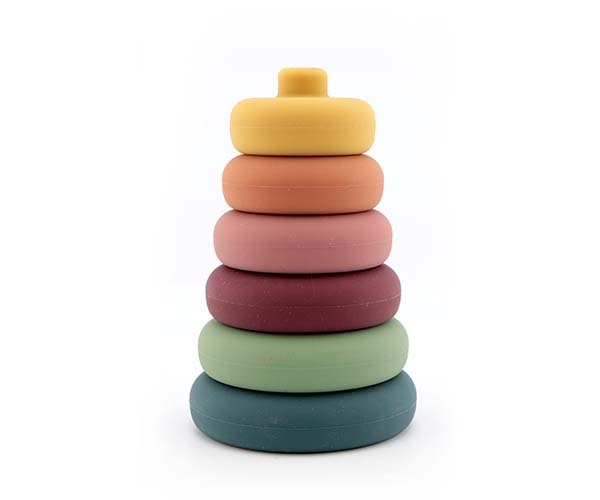 Nuby Silicone Stacking Rings 6m+ | Prenatal, Babies, Nusring, Cybex, Avent Activity Toy
