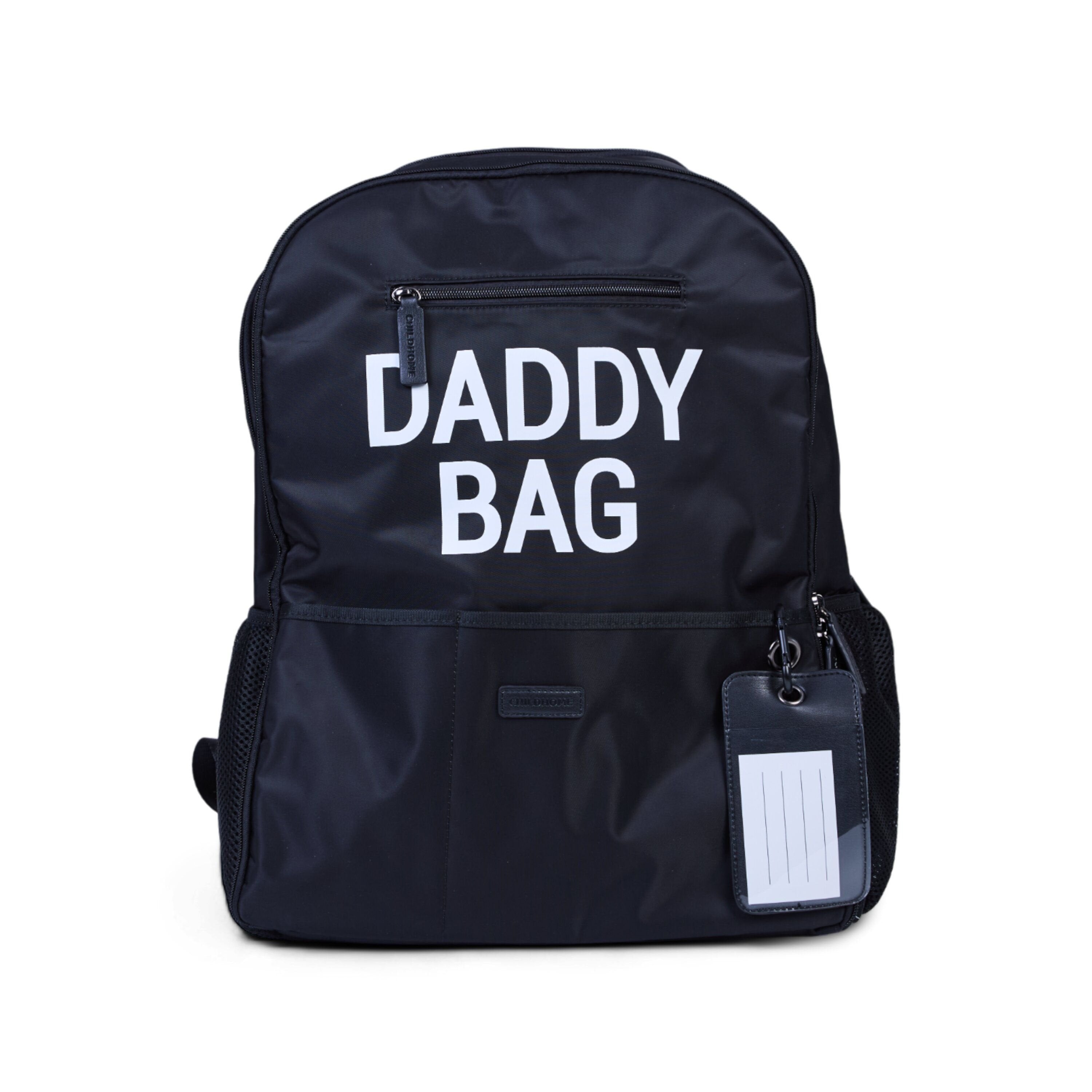 Childhome Nursery Backpack Daddy Bag Black - Mat Bag with International ...