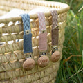 Bibs Pacifier Clip Cloud - Iron | Prenatal, Babies, Nusring, Cybex, Avent Pacifier Clip
