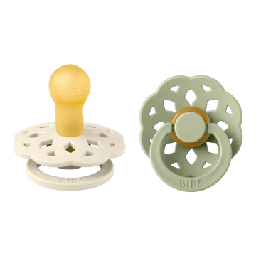 Round Pacifier Boheme S1, latex