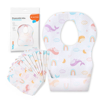 Babyono Disposable Bibs Pack of 10 | Prenatal, Babies, Nusring, Cybex, Avent Bib