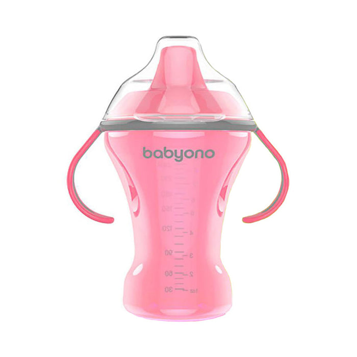 Babyono Natural Nursing Non - Spill Cup with Hard Mouthpiece 260ml - Assorted | Prenatal, Babies, Nusring, Cybex, Avent Training Cup
