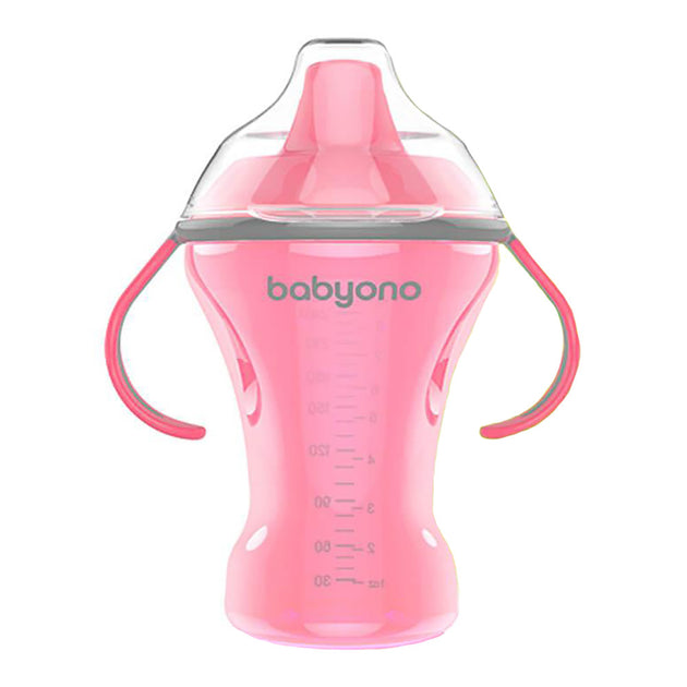 Babyono Natural Nursing Non - Spill Cup with Hard Mouthpiece 260ml - Assorted | Prenatal, Babies, Nusring, Cybex, Avent Training Cup