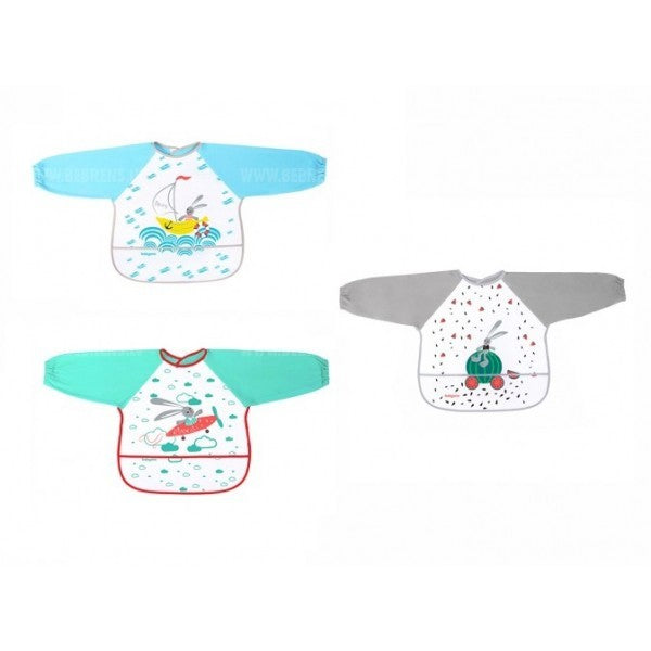 Babyono Long Sleeve Bib Baby Adventurer - Assorted | Prenatal, Babies, Nusring, Cybex, Avent Bib