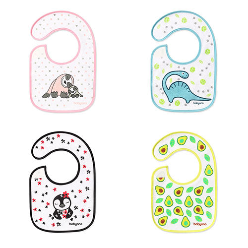 Babyono Terry Bib I Eat & I Grow | Prenatal, Babies, Nusring, Cybex, Avent Bib