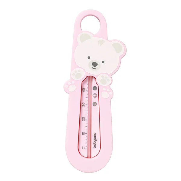 Babyono Floating Bath Thermometer – Pink Teddy