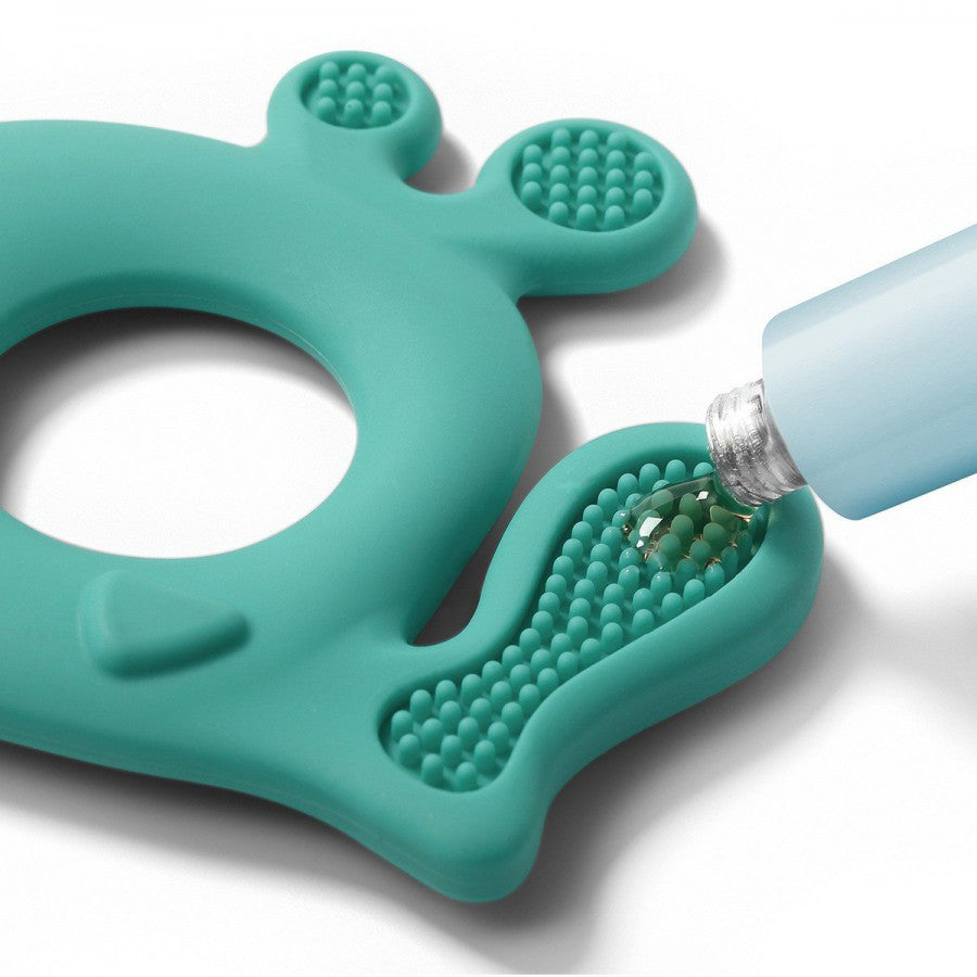 Babyono Whale Pablo Green Silicon Teether | Prenatal, Babies, Nusring, Cybex, Avent Teether