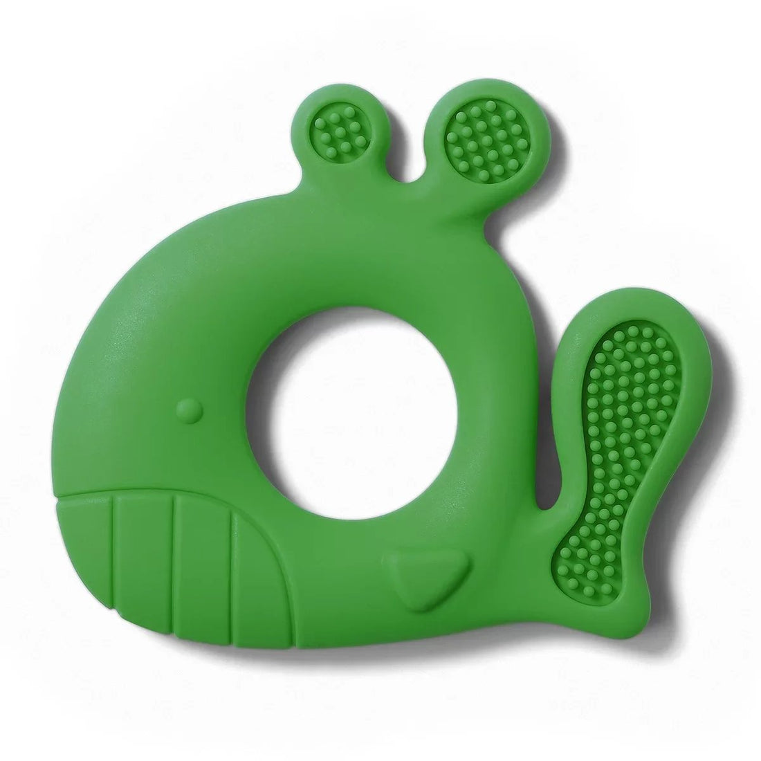 Babyono Whale Pablo Green Silicon Teether | Prenatal, Babies, Nusring, Cybex, Avent Teether