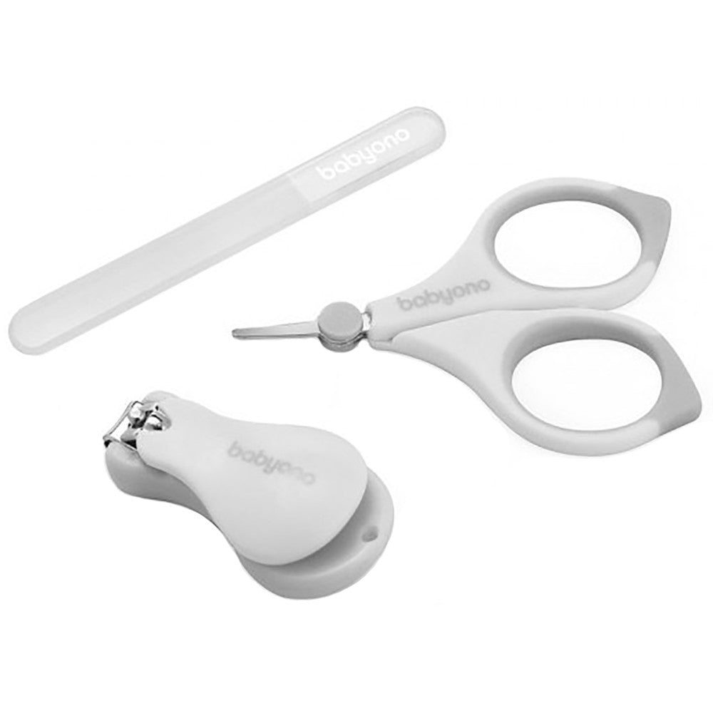 Babyono Baby Nail Set - Grey | Prenatal, Babies, Nusring, Cybex, Avent Nail Care